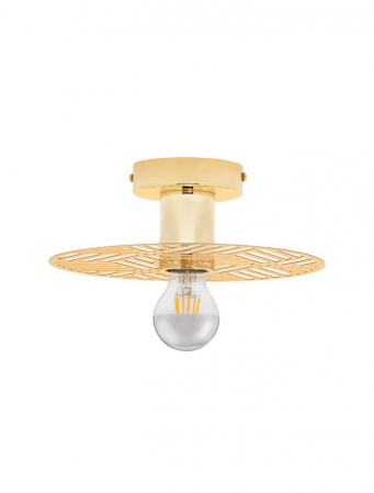 Moderne - 9035972 Plafoniera Nova Luce ERES E27 1x12W   Metal Gold  IP20