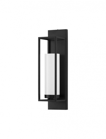 Moderne - 9035973 Aplica Nova Luce JULIET E27 1x12W   Metal & Opal Glass Black  IP20