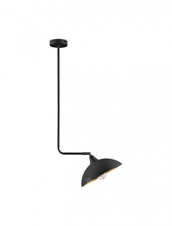 ILUMINAT - 9035983 Pendul Nova Luce MIRBA E27 1x12W   Metal Sandy Black  IP20