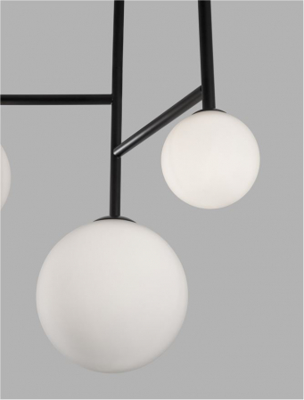 9043305 Lustra Nova Luce LICATO G9 3x5W   Aluminium Sandy Black  IP20 [5]