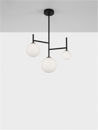 9043305 Lustra Nova Luce LICATO G9 3x5W   Aluminium Sandy Black  IP20 [3]