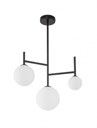 ILUMINAT - 9043305 Lustra Nova Luce LICATO G9 3x5W   Aluminium Sandy Black  IP20
