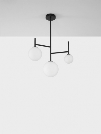 9043305 Lustra Nova Luce LICATO G9 3x5W   Aluminium Sandy Black  IP20 [2]