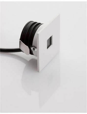 9045514  Nova Luce PASSAGGIO LED 1W 60lm 3000K IP54 Aluminium White Cable Lenght 1.80m Connect it with driver 9020170 [2]