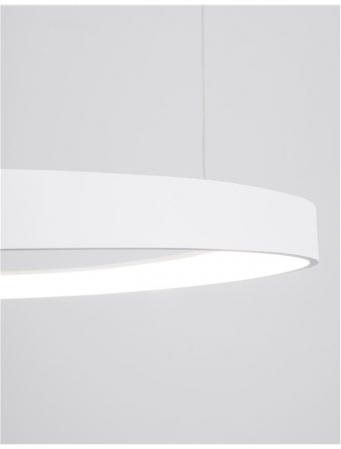 9053551 Suspensie Nova Luce ESTEVA LED 48W 2400lm 3000K IP20 Aluminiu/Acril Sandy White NOVALUCE [4]
