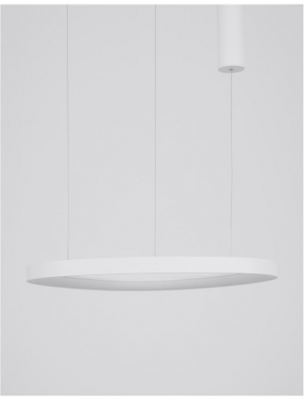 9053551 Suspensie Nova Luce ESTEVA LED 48W 2400lm 3000K IP20 Aluminiu/Acril Sandy White NOVALUCE [2]