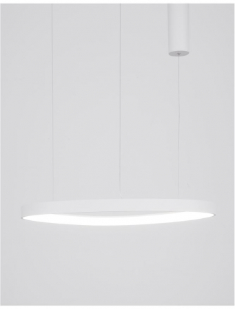9053551 Suspensie Nova Luce ESTEVA LED 48W 2400lm 3000K IP20 Aluminiu/Acril Sandy White NOVALUCE [1]