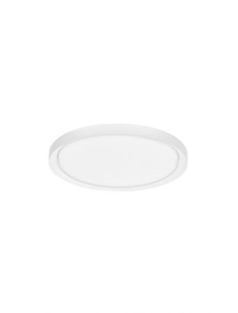 Plafoniere - 9053591 Plafoniera Nova Luce TROY LED 40W 2200lm 3000K Metal & Acrylic  Matt White Dimabil Triac IP20