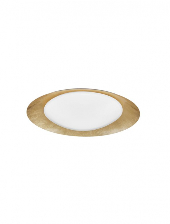 Moderne - 9053821 Plafoniera Nova Luce ZANO LED 28W 1400lm 3000K Metal & Acrylic  Gold Dimabil Triac IP20