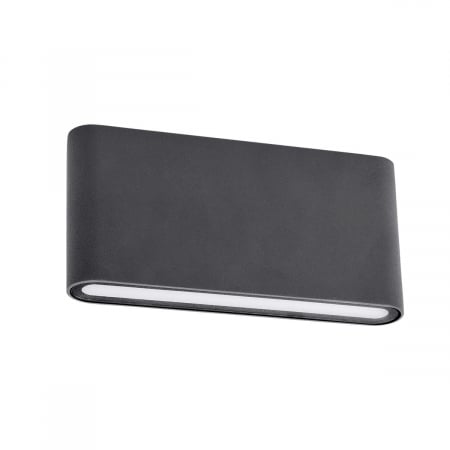 Aplice - 9054 Aplica REDO POCKET LED 13W 750lm 3000K IP54 Aluminiu Turnat Dark Gray CRI 80