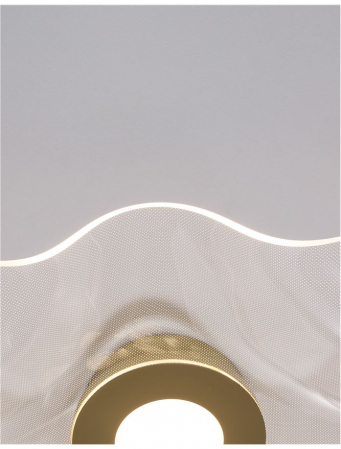 9054502 Plafoniera Nova Luce SIDERNO LED 31W 2118lm 3000K IP20 Aluminiu/Acril Gold NOVALUCE [2]