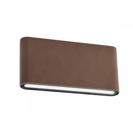 Aplice - 9055 Aplica REDO POCKET LED 13W 750lm 3000K IP54 Aluminiu Turnat Dark Brown CRI 80