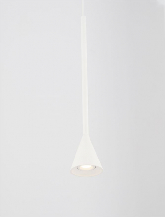 9060215 Pendul Nova Luce NET LED 6W 262lm 3000K Aluminium White Dimabil Triac IP20 [3]