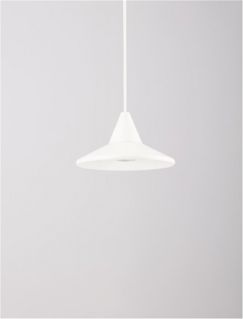 9060221 Pendul Nova Luce DRO LED 6W 355lm 3000K Aluminium White Dimabil Triac IP20 [2]