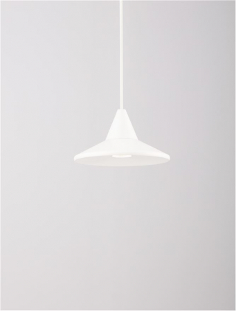 9060221 Pendul Nova Luce DRO LED 6W 355lm 3000K Aluminium White Dimabil Triac IP20 [3]