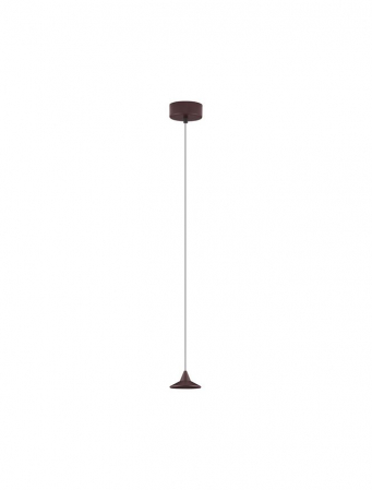 ILUMINAT INTERIOR - 9060222 Pendul Nova Luce DRO LED 6W 355lm 3000K Aluminium Coffee Dimabil Triac IP20