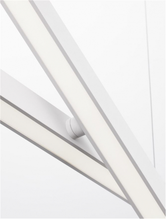 9060910 Lustra Nova Luce X-LINE LED 40W 1428lm 3000K Aluminium & Acrylic Sandy White Dimabil Triac IP20 [9]