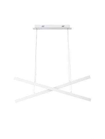 Lustre - 9060910 Lustra Nova Luce X-LINE LED 40W 1428lm 3000K Aluminium & Acrylic Sandy White Dimabil Triac IP20