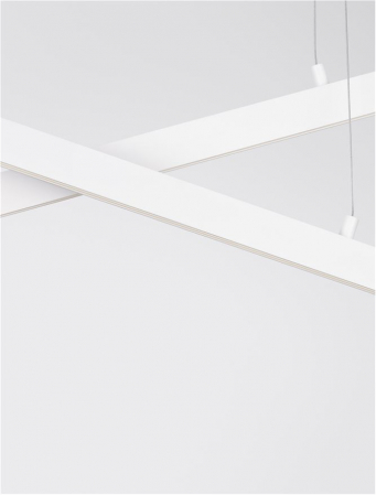 9060910 Lustra Nova Luce X-LINE LED 40W 1428lm 3000K Aluminium & Acrylic Sandy White Dimabil Triac IP20 [8]