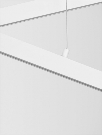 9060910 Lustra Nova Luce X-LINE LED 40W 1428lm 3000K Aluminium & Acrylic Sandy White Dimabil Triac IP20 [4]