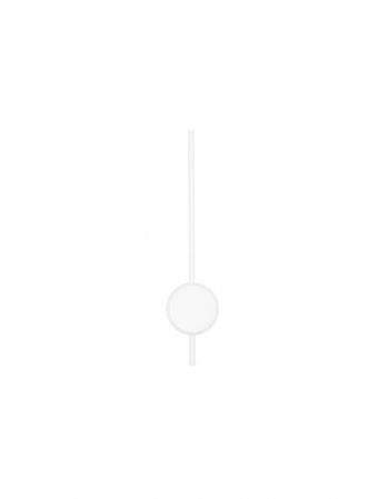 ILUMINAT - 9061426 Aplica Nova Luce CLOCK LED 18W 1260lm 3000K Aluminium & Acrylic Sandy White Nedimabil IP20