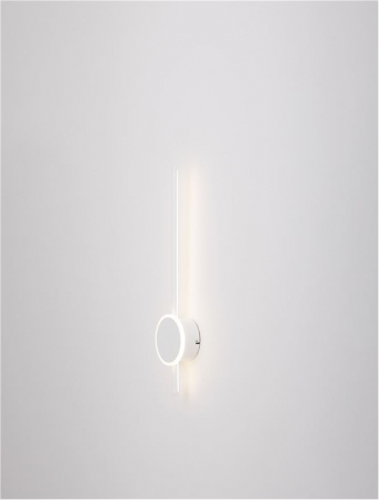 9061426 Aplica Nova Luce CLOCK LED 18W 1260lm 3000K Aluminium & Acrylic Sandy White Nedimabil IP20 [2]