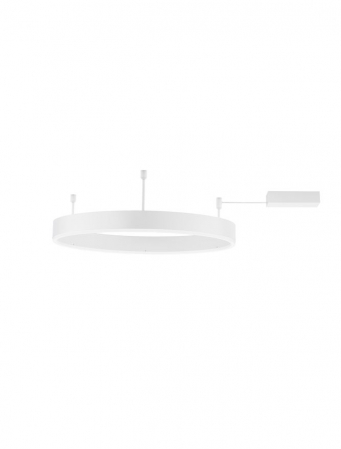 Moderne - 9063602 Plafoniera Nova Luce MOTIF LED 46W 3700lm 3000K Aluminium & Acrylic Sandy White Dimabil Triac IP20