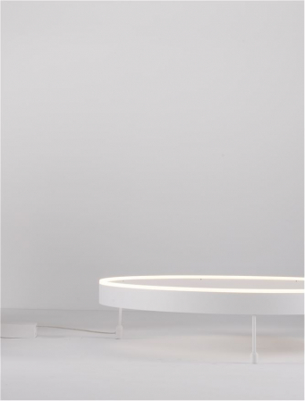 9063605 Plafoniera Nova Luce MOTIF LED 50W 4166lm 3000K Aluminium & Acrylic Sandy White Dimabil Triac IP20 [1]