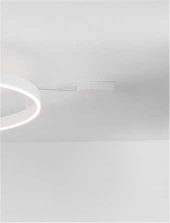 9063605 Plafoniera Nova Luce MOTIF LED 50W 4166lm 3000K Aluminium & Acrylic Sandy White Dimabil Triac IP20 [3]