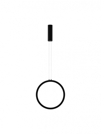 ILUMINAT - 9070165 Pendul Nova Luce CHANGE LED 26W 741lm 3000K Aluminium & Acrylic Sandy Black Dimabil Triac IP20