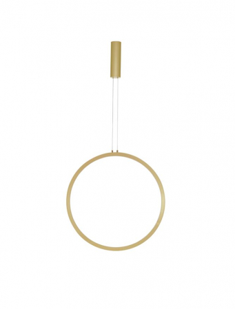 9070168 Lustra Nova Luce CHANGE LED 36W 1161lm 3000K Aluminium & Acrylic Brass Gold Dimabil Triac IP20