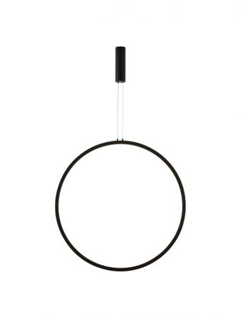9070169 Lustra Nova Luce CHANGE LED 48W 1685lm 3000K Aluminium & Acrylic Sandy Black Dimabil Triac IP20