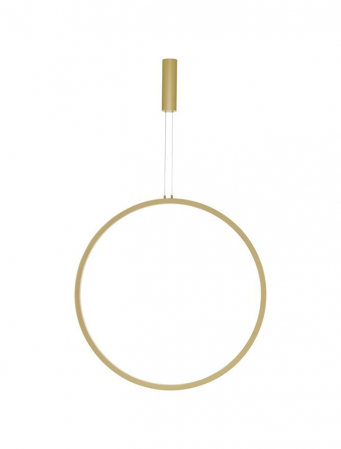 9070170 Lustra Nova Luce CHANGE LED 48W 1685lm 3000K Aluminium & Acrylic Brass Gold Dimabil Triac IP20