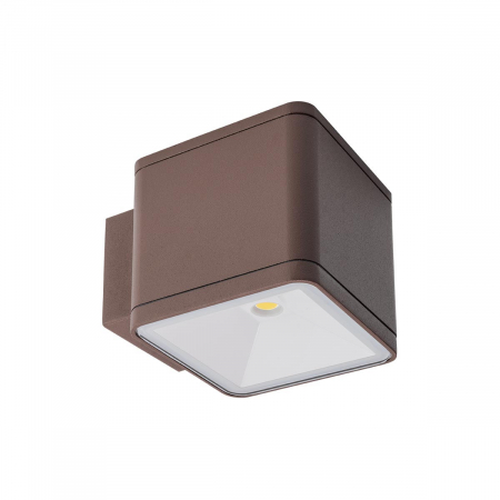 Aplice - 9080 Aplica REDO BETA LED 6W 530lm 3000K IP54 Aluminiu Turnat Dark Brown Optics 120° CRI 82