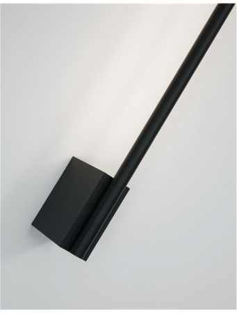 9081150 Aplica Nova Luce GROPIUS LED 20W 672lm 3000K Aluminium Sandy Black Nedimabil IP20 [4]