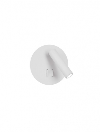 ILUMINAT - 9081221 Aplica Nova Luce PENOR LED 9W 780lm 3000K IP20 Aluminium Acril Sandy White  Switch On/Off