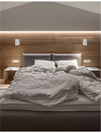 9081352 Aplica Nova Luce DONA LED 3W 180lm 3000K IP20 Aluminium Sandy Black [3]