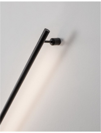 9081600 Aplica Nova Luce GROPIUS LED 10W 366lm 3000K Aluminium Sandy Black Nedimabil IP20 [4]