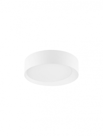 Plafoniere - 9085222 Plafoniera Nova Luce OBY LED 30W 1800lm 3000K Aluminium & Acrylic Sandy White Dimabil Triac IP20