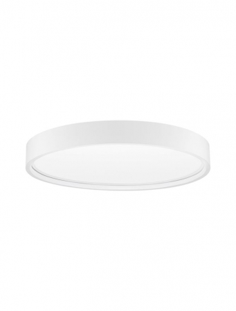 Plafoniere - 9085232 Plafoniera Nova Luce OLAF LED 30W 2400lm 3000K Aluminium & Acrylic Sandy White Dimabil Triac IP20