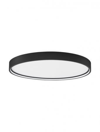 ILUMINAT - 9085234 Plafoniera Nova Luce OLAF LED 60W 4800lm 3000K Aluminium & Acrylic Sandy Black Dimabil Triac IP20