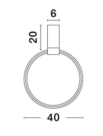 9085242 Plafoniera Nova Luce GARVE LED 30W 1354lm 3000K Aluminium & Acrylic Sandy White Dimabil Triac IP20 [4]