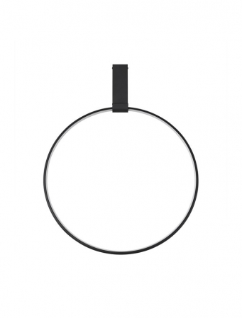 9085243 Plafoniera Nova Luce GARVE LED 35W 1559lm 3000K Aluminium & Acrylic Sandy Black Dimabil Triac IP20