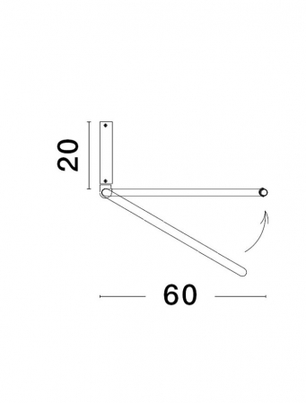 9085243 Plafoniera Nova Luce GARVE LED 35W 1559lm 3000K Aluminium & Acrylic Sandy Black Dimabil Triac IP20 [2]
