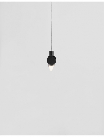 9088101 Lustra Nova Luce ELETTRA LED 20W 677lm 3000K Aluminium Sandy Black Nedimabil IP20 [6]