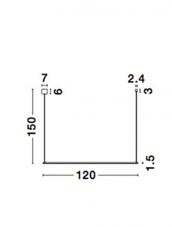 9088102 Suspensie Nova Luce ELETTRA LED 20W 1400lm 3000K IP20 Aluminiu Brass Gold [5]