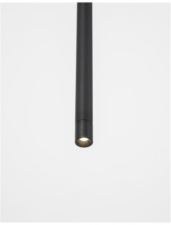 9088103 Pendul Nova Luce ELETTRA LED 5W 195lm 3000K Aluminium Sandy Black Nedimabil IP20 [3]