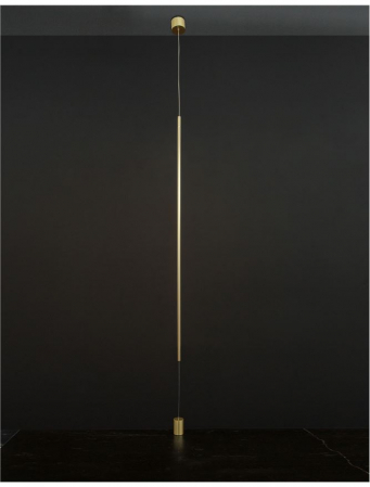 9088106 Lampadar Nova Luce ELETTRA LED 20W 698lm 3000K Aluminium Brass Gold Nedimabil IP20 [2]