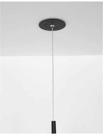 9088107 Lampadar Nova Luce ELETTRA LED 20W 698lm 3000K Aluminium Sandy Black Nedimabil IP20 [5]