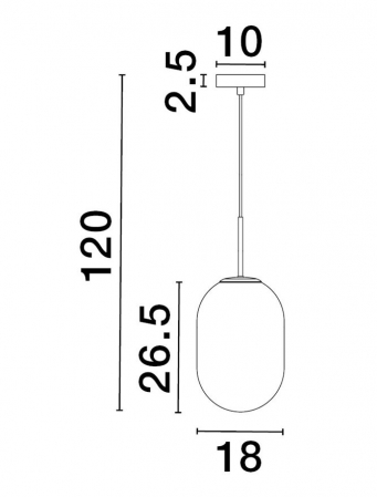 9092822 Pendul Nova Luce CHRYSI E14 1X5W   Metal Brass Gold  IP20 [2]